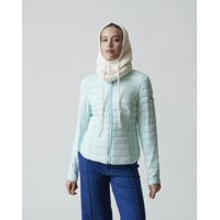 Anastaze - Parka Pluma Color Turquesa M