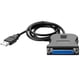 thumbnail image 3 of Cable Adaptador Usb A Puerto Paralelo Impresora Db25 Hembra negro, 3 of 6