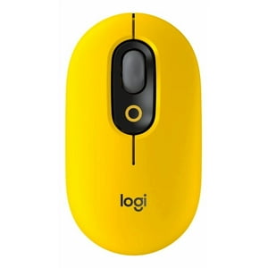 Mouse Logitech Pop Con Emoji Amarillo