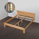 thumbnail image 3 of 4 Set Bed Rail Brackets-Bed Frame Hardware for Wood Bed Frame Headboards Footboards - (Tornillos incluidos), 3 of 3