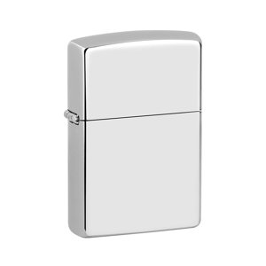 Encendedor Zippo Lighter High Polish Chrome Plata
