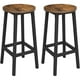 thumbnail image 1 of Set 2 Sillas Taburetes Madera y Fierro Arreso, 1 of 7