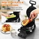 thumbnail image 5 of Wafflera Novalife 1400W doble estilo belga con volteo, 5 of 7