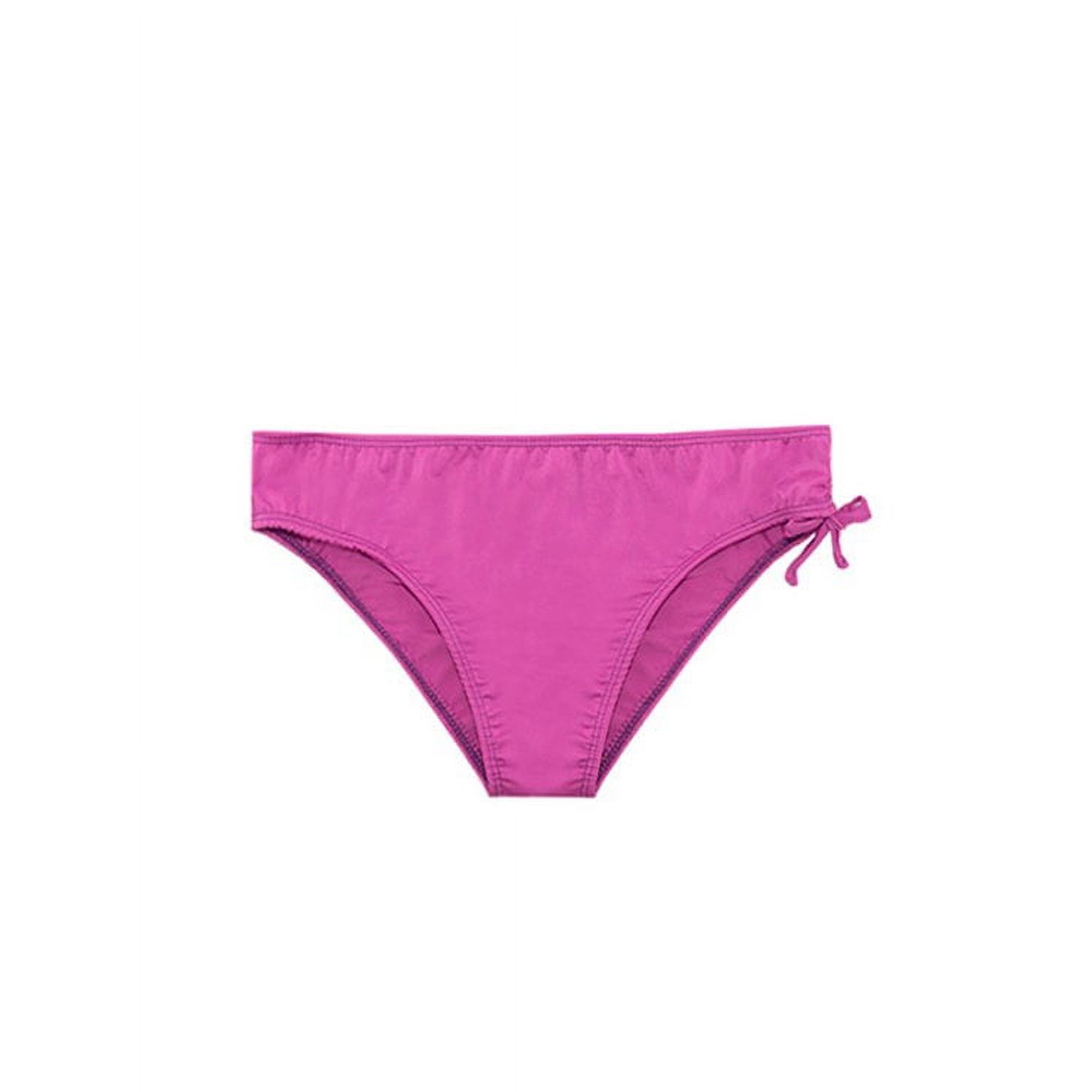 Samia - Bikini Calzón Con Drapeado Ajustable Morado Xl