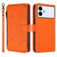 thumbnail image 2 of Funda Cartera Mariposa para [Samsung Galaxy S26 Edge] con Soporte y Cremallera Naranja, 2 of 6