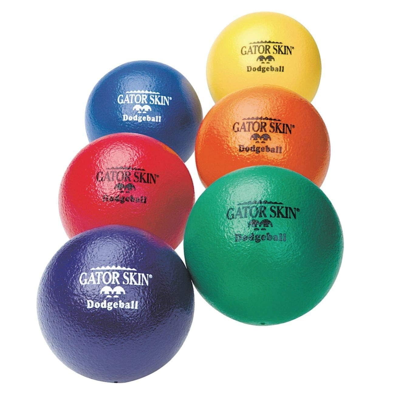 Espuma Dodgeballs Gator Skin Foam Easy Grip Starter Para Niños, Paquete De 6