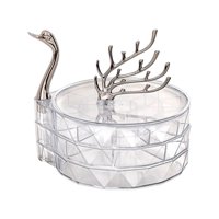 Ioensy - Joyero Pulsera Brazalete Caja De Almacenamiento Collar Caja Para Tocador Decoración Blanco