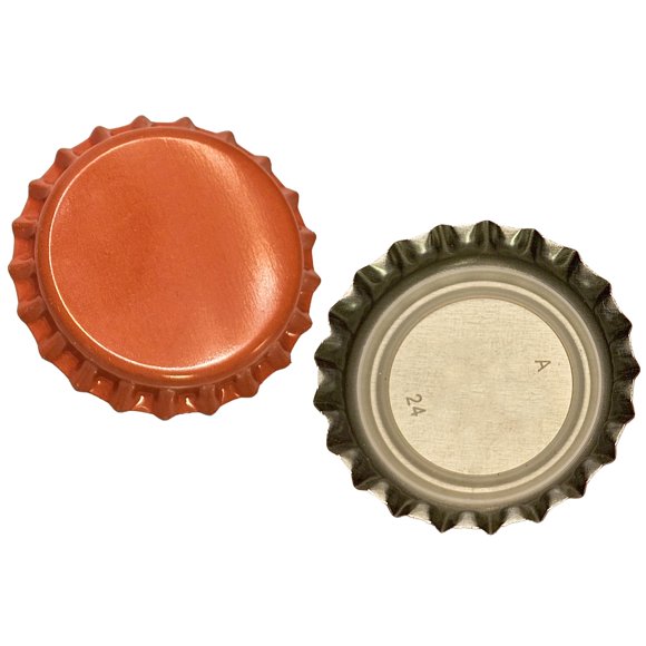 Tapas FastRack 26 mm Naranja Paquete de 144 sin PVC