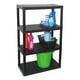 thumbnail image 2 of Estante Plastico Multiuso 4 Niveles Negro, 2 of 2