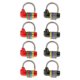 thumbnail image 4 of Candado De Combinación De Letras Con Esfera De 4 Dígitos De 8x, Candado Para Equipaje De Viaje, Cerradura Para Maleta, 4 of 5