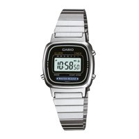Reloj Casio La670Wd-1Df Resina/Cromado Mujer Plateado Plateado