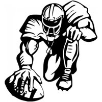 Rienda Libre Graphics - Decomural American Football Player Sports Ws-32961