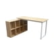 thumbnail image 1 of Escritorio en L con organizador 140x120x75cm Chic Home, 1 of 3