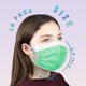 thumbnail image 5 of Mascarilla LYTIO paquete de 50 verde menta 4 capas EE. UU., 5 of 8
