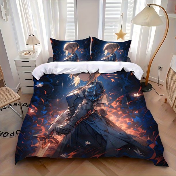 Stylish Anime F-Fates bedding with a Cool Design Perfect for Any Season Available in Single
