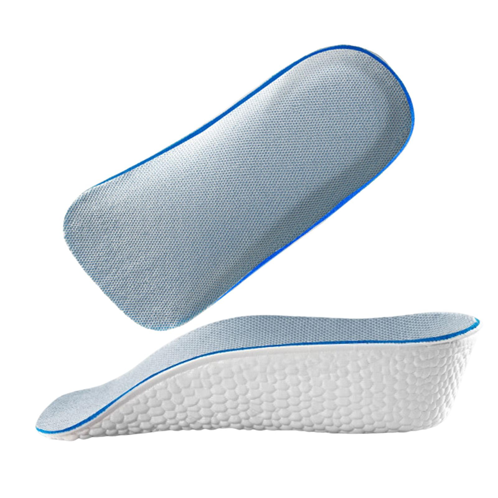 Magideal - 2 Piezas De Plantillas De Aumento De Altura Unisex Almohadillas De Medio Pie Eva Absorción De Golpes Insertos De Elevación De Talón Transpirables Para , 3.5cm 35 Cm