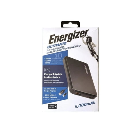 Energizer - Powerbank Cargador De Batería 5000 Mah