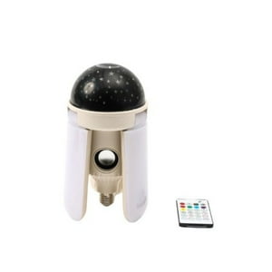 Disparo - Lámpara Proyector Musical Techo Led Inalámbrica Rgb Con Control