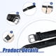 thumbnail image 4 of Correa de reloj de cuero genuino de bambú con hebilla de pasador para hombres y mujeres, resistente al sudor y al agua, accesorios universales para relojes., 4 of 5