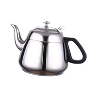 Magideal - Tetera De Acero Inoxidable Para Estufa, Tetera Moderna Para Hervir Agua, Tetera Duradera Para Estufas Eléctricas Al Aire Libre, Inducción Y Gas 1.2L