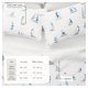 thumbnail image 3 of Juego de cama Great Bay Home King 274 cm Azul con Veleros, 3 of 6