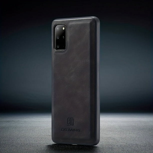 1pc Artificial Leather Phone Case With Magnetic Buckle Retro Support For Wireless Charging Black Brown Green For S22 S23 Ultra A14 A53 A54 Note 20 Ultra