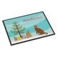 thumbnail image 1 of Alfombra de entrada Caroline's Treasures 46x69 cm Feliz Navidad, 1 of 7