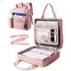 thumbnail image 1 of Mochila con carpeta CarryWise de 3 anillas y funda para laptop de 7 cm, rosa, 1 of 8