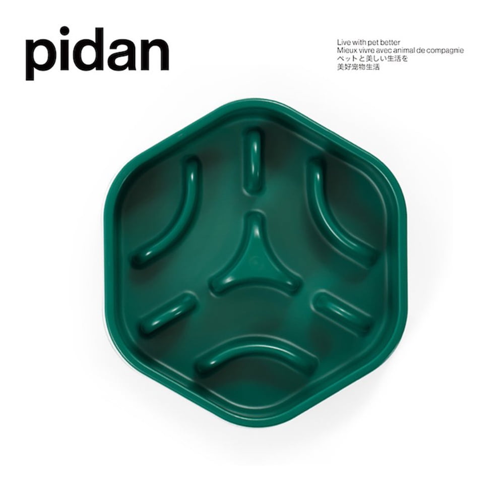 Pidan® Plato Alimentador Lento Antiansiedad Laberinto Bosque