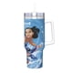 thumbnail image 2 of Lilo y Stitch Vaso aislado de acero inoxidable con asa, diseño temático, regalo para familia, amigos y fans; incluye pajita y encaja en el portavasos estándar, 40 oz, 2 of 6
