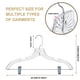 thumbnail image 5 of Perchas Para Faldas De Calidad Con Corte De Cristal 12 Unidades Transparentes, 5 of 7