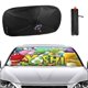 thumbnail image 1 of Yoshi Sombrilla Solar para Auto - Protector de Parabrisas Plegable | Cortina Solar Delantero | Bloqueo UV y Aislamiento de Calor 133x73cm, 1 of 6