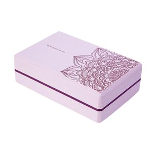 Magideal - Bloque De Yoga Piedras De Ejercicio Superficie Antideslizante Equilibrio Entrenamiento Piedra De Yoga Para Pilates Meditación Gimnasio En Casa Fitness Rosa