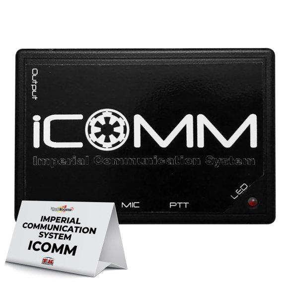 Voicebooster Speak Out Icomm Caja de Voz con Estallido Estático