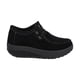 thumbnail image 1 of Mocasín Mujer Negro Sole/Cordones Police, 1 of 5
