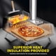 thumbnail image 4 of Horno de pizza para exteriores PIZZELLO Forte de 16" de doble combustible, 4 of 8