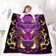 thumbnail image 5 of Gengar anti-pilling, suave, ligera, esponjosa y acogedora de lujo para hogar y cocina – Perfecta para niños y adultos,120X80cm, 5 of 6