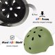 thumbnail image 2 of Casco de bicicleta OUWOER ajustable multideportivo para niños pequeños y jóvenes, 2 of 7
