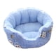 thumbnail image 1 of Cama Para Gatos Oto?o Invierno Para Gatos O Perros Peque?os Peluche Para Cachorro Perro Gatito Azul Small, 1 of 5