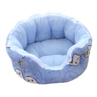 Magideal - Cama Para Perros Y Gatos, Sofá Para Gatos De Interior, Lavable, Autocalentable, Camas Suaves Para Dormir, Nido De Gato Para Cachorros, Perros, Gatitos , Azul Pequeño