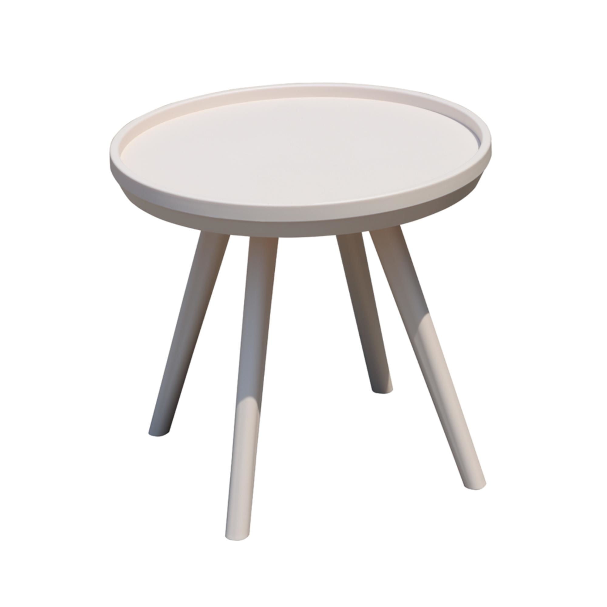 Mainstays - Mesa Redonda Balcón Pc063T-2 50 Cm Beige