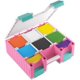 thumbnail image 2 of Caja de almacenamiento Gamegenic Game Castle rosa/blanco/verde azulado, 2 of 8