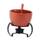 thumbnail image 2 of Juego De Cuencos Para Fondue De Chocolate, Para Derretir En La Mesa, Para La Cena, Cumpleaños, Queso Naranja, 2 of 3