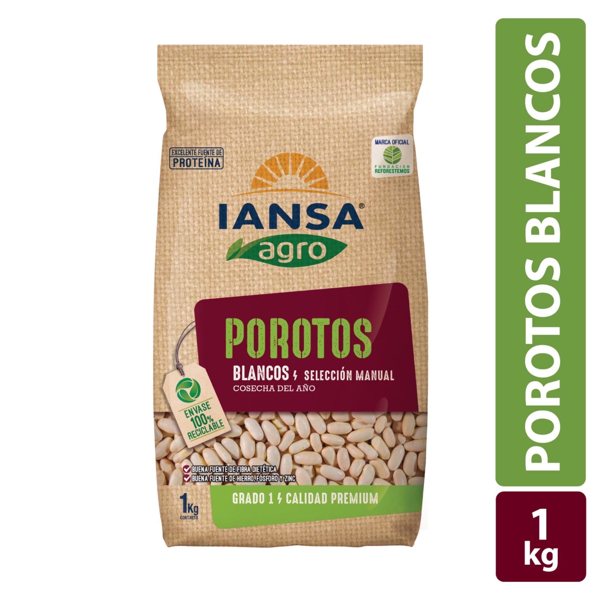 Poroto Blanco Bolsa 1 Kg Iansa Agro