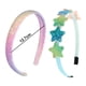 thumbnail image 2 of Diademas con purpurina para niñas, diademas con estrellas arcoíris para niñas, accesorios para el cabello, diadema gruesa con brillos brillantes., 2 of 5