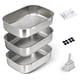 thumbnail image 1 of Caja de Arena para Gatos LLNHAEB Triple Bandeja de Acero Inoxidable Grande, 1 of 8