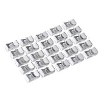 Magideal - 25 Piezas De Remolque De Alambre Clips De Alambre Gestión De Cables Fáciles De Instalar Accesorios Profesionales De Durabilidad Portátil, Organizador