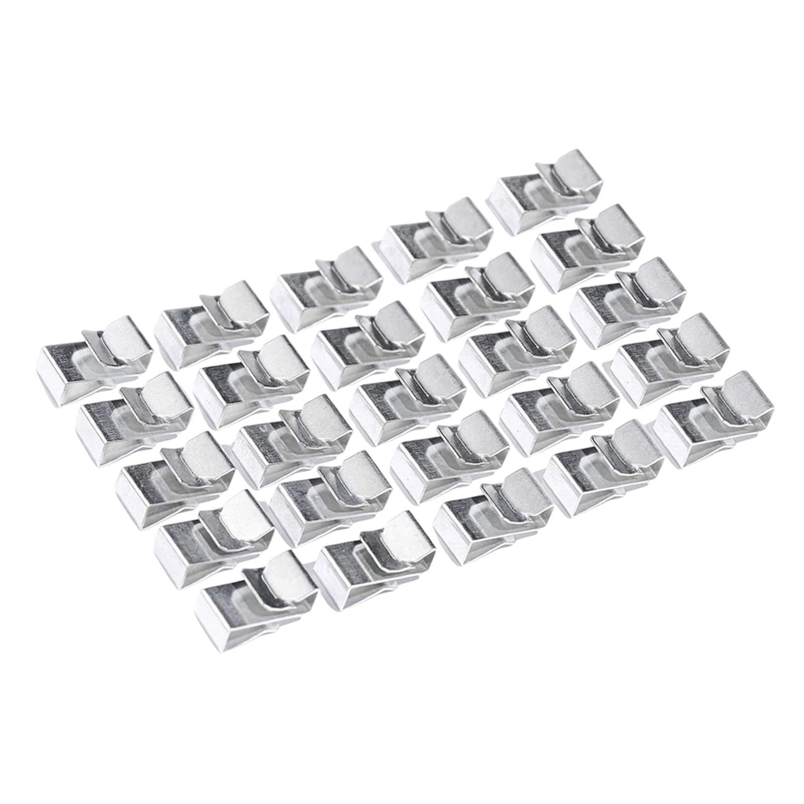 Magideal - 25 Piezas De Remolque De Alambre Clips De Alambre Gestión De Cables Fáciles De Instalar Accesorios Profesionales De Durabilidad Portátil, Organizador