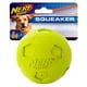 thumbnail image 1 of Pelota de fútbol Nerf Dog de juguete para perros, 10 cm, color verde, 1 of 5
