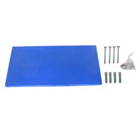 Simonrack - Panel Perforado Panelclik 1200X600 Azul + 8 Ganchos